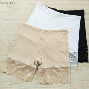 Legginsy dla kobiet Krótkie bezpieczne spodnie Rajstopy dla kobiet Bezpieczeństwo pod krótkimi szorty Lady Lace Casual Summer Metties Boyshort YQ240130