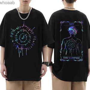 Erkek Tişörtleri Sınırlı Astarion Baldururs Kapısı 3 Kız Akşam Yemeği Vintage T Shirt Erkek Kadın Moda Günlük Tişörtler Büyük Boy Kısa Kollu T-Shirt Y2K 240130