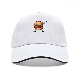 Ball Caps Cheeseburger Dab Pose Dabbing Dance National Burger Day Pun Baseball Cap Unisex Funny