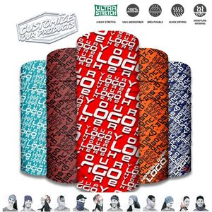 Özel Boyun Gaiter Tüp Mask Bandana Eşarp Kafa Bankası Spor Bandanas Nefes Alabilir Balaclava Bisiklet Balıkçılık Headscarf Snood Yaz 240124