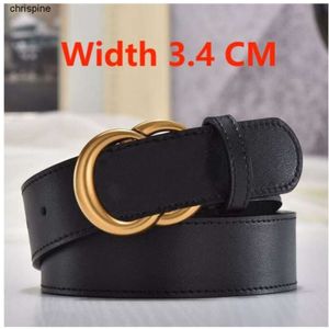Belts for Women Designer Genuine Leather Luxury Belt Cowhide High Quality Men Belts Bronze Buckle Waistband Cintura Uomo Width 3cm 10A