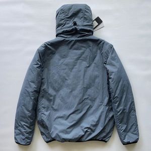 Tasarımcı Cp Yüksek Kaliteli Erkek CP Ceket Kış Sıcak Kalın Erkekler İki Lens Gözleri Hoodies Sıradan Rüzgar Geçirmez Ceket Goggle Boyutu M-XXL Stonees Adası