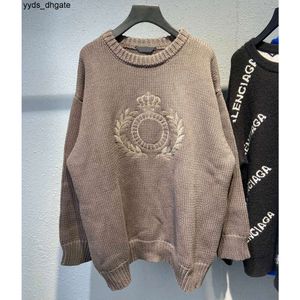 Balencaigalies Sweatshirts Mens Hoodies Plus Size In / Winter Stick Machine E Custom JnLarged Detalj Crew Neck Cotton 867ES TO00