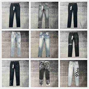 Jeans Designer Men for Women Pants Brand Summer Hole 2023 New Style Embroidery Self Cultivation and Small Feet Fashion T7X9