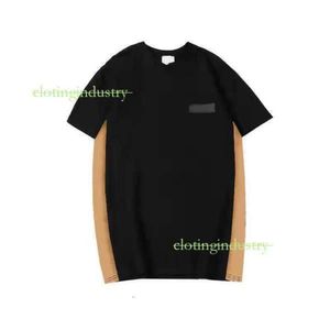 Women Shirt Printed Top Burbery Fashion Tshirt Tee Letter Unique Short Sleeve Men Shirts Loose Casual Designer Maple T L 719 S 66 s