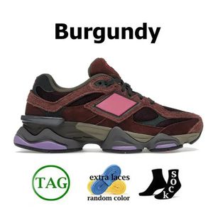 Designer Athletic 9060 Running Shoes Creme Black Grey Day Glow Quartz Multi-Color Cherry Blossom para homens mulheres New Balaces BB9060 Borgonha de marfim