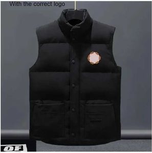 Mens Vests Mens Vest Canadian Designer Goose Down Vest Monc 남성 및 여성을위한 야외 레저 스포츠 North Vest Original 1 ~ 1 Highend 럭셔리 패션 트렌드 Joker6co