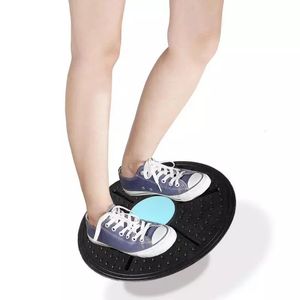 Балансировочная доска для йоги, фитнеса, вращения на 360 °, стабилизация диска с массажем-лабиринтом, круглые пластины из АБС-пластика для домашних тренировок по скручиванию талии 240123