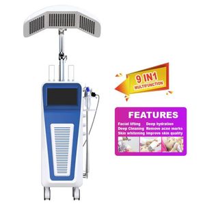 9 IN 1 Hydrafacy Facial Water Peel Microdermabrasion Hydrafacials Machine Care Oxygen Water Jet Spa With 2 Years Warranty