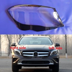 Belysningssystem för Benz GLA W156 GLA200 GLA220 GLA260 2024 FRONT Strålkastarobjektivet Cover Headlight Glass Lampskärm Transparent lampskal