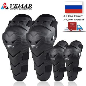 Motorcycle Armor Vemar Motocross Knee Pads Or Elbow Moto Protection Riding Guard Motorbike Off-road Racing MTB