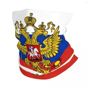 Halsdukar Ryssland stolt bandana nacke täckt tryckt sovjet ryska flagga cccp mask halsduk varm pannband springa för män kvinnor vuxen andas