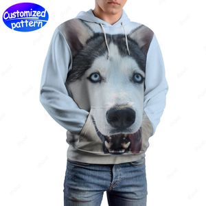 Tasarımcı Erkek Hoodies Sweatshirts Husky School Hip-Hop Kaya Özel Desenli Kapaklar Sıradan Athleisure Sports Açık Toptan Hoodie Erkek Giyim Büyük Boyut S-5XL