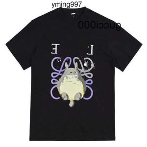 슬리브 로우 웨우 느슨한 로우 로우 족 Tshirt loeewe 슬림 트렌드 피트 thors 셔츠 남자 디자이너 티 셔츠 티셔츠 남자 짧은 슬리브 J6M0 여름