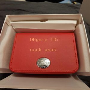 Scatola originale in carta interna con scatole in pelle rossa, orologi da donna da uomo per confezione regalo299d