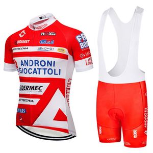 Andron Team Pro Cycling Jersey BibsショーツスーツROPA CICLISMO MENS SUMMER QUICH DRY BICYCLING MAILLOT WEAR2184