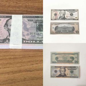 50 размер фильма Prop Banknote Copy Printed Fake Money USD Euro UK Founds GBP British 5 10 20 50 Памятная игрушка для рождественской GIF4635760BMOJ