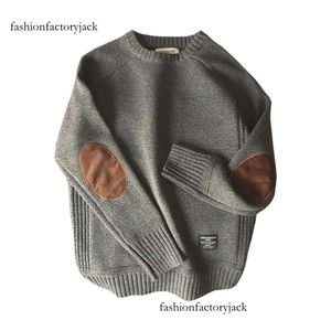 Męskie swetry 2021 Mężczyźni Pullover Sweter jesienny moda swobodna luźna gruba wełniana wełna o grubej wełnianej wełnianie harajuku streetwear dzianin m-5xl