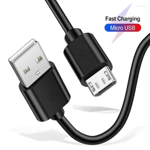Micro Usb Universal Data Cable Standard Head Rechargeable Long Parachute 3/2/1m Port For Android Phones