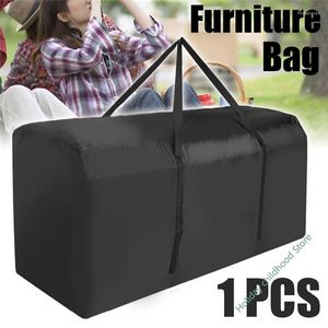 Storage Bags Large Waterproof Handbag Cushion Bag Garden Furniture Outdoor With Handle