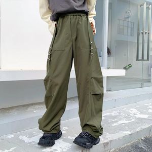 Мужские брюки-карго в корейском стиле, уличная мода 2024, гарем Harajuku Y2k, широкие повседневные мешковатые спортивные штаны оверсайз
