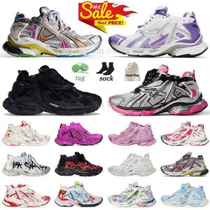 Shoes Women Men 2024 Paris Belenciaha Runner Designers 7.0 Belanciaga Track 3.0 Sändar Sense Retro Trainers Bourgogne Deconstruction Jogging Handing 7.5 Sneakers