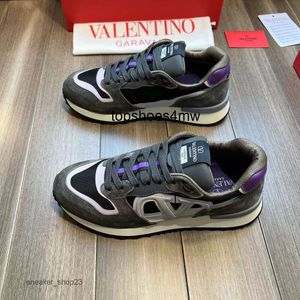 Ritmo tênis valenttino corredor masculino topo moda vlogo sapatos qualidade sola grossa elevada masculino mesmo topo esportes verão br mian