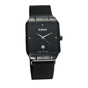 Radar brand new high-quality square best-selling quartz mens alloy watch