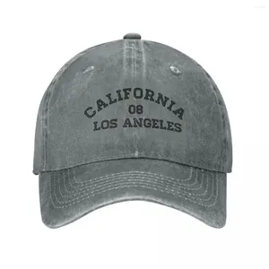 Bonés de bola Los Angeles Cartoon Boné de beisebol moda angustiado denim snapback chapéu unisex estilo atividades ao ar livre chapéus