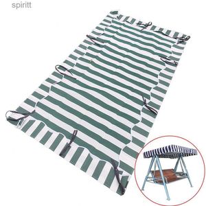 Shade Custom Size Outdoor Swing Chair Top Canopy Waterproof Patio Replacemnt Awning Fabric Cover YQ240131