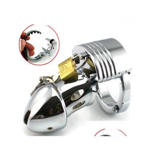 Leg Massagers Toy Masrs Adjustable Male Chastity Cage Stainless Steel Cock Penis Device Bondage Bdsm Fetish Jjd2357 Drop Delivery Heal Dhrjz