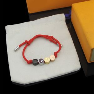 Luxury Classical Mens Leather Bracelet Designer Bracelets Women Wide Flower Plaid Wristband Designer Jewelry Hardware Plated Gold Charm Luis Vuittons Bangle 9455