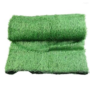 Decorative Flowers 200 200cm Artificial Grass Carpet Green Fake Synthetic Garden Landscape Lawn Mat Turf For Kindergarten Balcony School