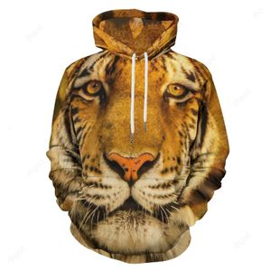 Designer Uomo Felpe con cappuccio Felpe tigre Fantasia personalizzata Doppi cappucci allentati tutti stampati come felpe con cappuccio all'ingrosso Abbigliamento da uomo Abbigliamento taglia grande s-6xl