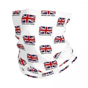 Lenços Bandeira Britânica Union Jack Bandana Pescoço Capa Impressa Lenço Mágico Multi-Uso Headband Correndo Unisex Adulto Inverno