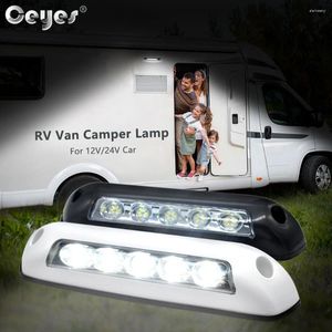 Todo o terreno rodas motorhome rv pára-sol led luz ao ar livre caravana luzes modificadas 12v 24v varanda toldo reboque telhado lâmpada leitura à prova dwaterproof água