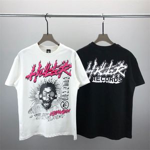 6 T-shirty mężczyzn 2024 HellStar Shirt krótkie rękawie Mężczyźni kobiety Wysokiej jakości streetwear Hip Hop Fashion T Shirt Hell Star Hellstar Short#25