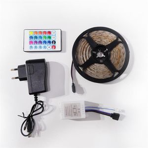 Tiras LED Strip Lights 33ft GUPUP para quarto RGB cor mudando SMD 12V com Remote2665