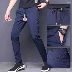 Męskie spodnie Summer mężczyźni Prosty niewidzialny zamek błyskawiczny Otwarcie krocza na świeżym powietrzu seks poten męskie Pantalon de Trabajo para hombre spodnie