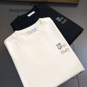 lowewe lowe Loewees loeewe Sleeve Streetwear Мужские футболки Дизайнер 8EO1 t Вышивка Мода Высокое качество Роскошные хлопковые короткие футболки