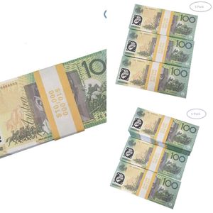 Ruvince 50％サイズのプロップゲームオーストラリアドル5 10 20 50 100 Aud Banknotes Paper Copy Fake Money Movie Props273S9y56re13