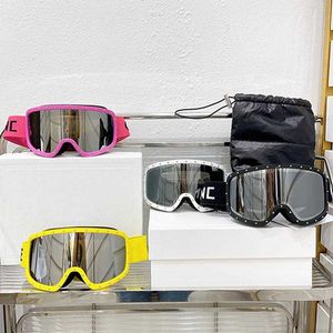 Óculos de sol Óculos de esqui designer máscara feminina máscara protetora óculos de sol protetores de bicicleta óculos de luxo de luxo com moda magnética Lentes de proteção UV400 Cool