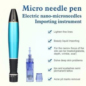 Taibo Dr. Pen Derma Pen Otomatik Mikroiğne Sistemi/Dr.Pen Serum (Kaş için Profesyonel Kalıcı Makine)/Kirpik Büyüme Makinesi