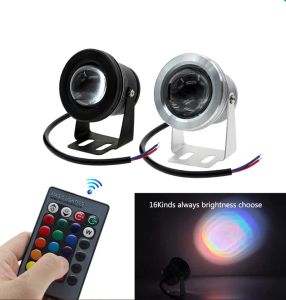 Umlight1688 DC12V 10 Вт RGB RGBW светодиодный подводный светильник IP68 светильник для аквариума и бассейна алюминиевый светодиодный прожектор для аквариума Piscina LL