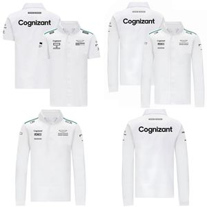 2024 Nya F1-skjortor Formel 1 förare Racing Polo Shirt modemärke Mänskjorta Extreme Sports Lover Spectator Lapel T-shirt Jersey