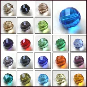 Contas aaa 8mm tcheco redondo espaçador contas de vidro para fazer jóias diy acessórios colorido facetado cristal grânulo atacado 200 peças