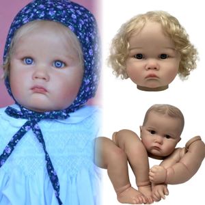 Kit bambola enorme Charlotte Reborn da 65 cm, kit giocattolo in vinile realistico dipinto a mano 240119