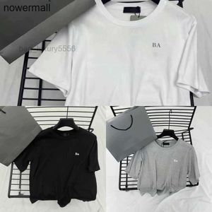 Fashion balencaigaly Top balencigaly High Designer S4XL T Pure Shirt Summer Large Short TShirts Sleeve Senior Waves Cotton Tee Quality Men Women Size Lovers Lu