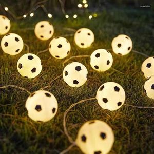 Night Lights 1.5/3/6M Decoration Football Light Battery LED Lamp String Bedroom Home Theme Party