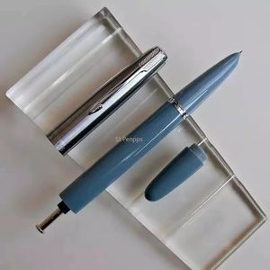 2023 Model St Penpps 601 Vacumatic Fountain Pen Piston Type Ink Silver Cap Stationery Office school supplies Writing Gift 240124